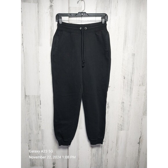 Champion Reverse Weave Jogger Sweatpants Size Small Black - Picture 1 of 7